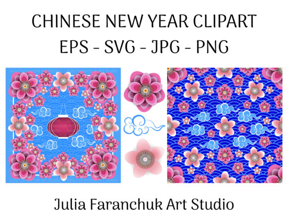 Chinese New Year Graphics for Seasonal Branding
