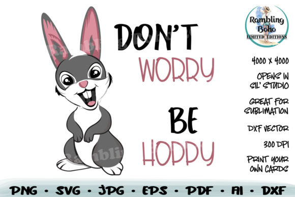 Don’t Worry, Be Hoppy Graphics