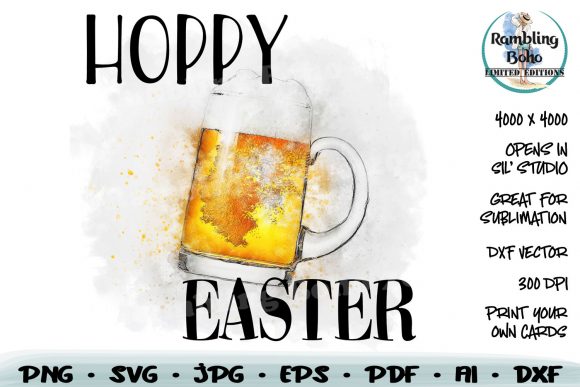 Hoppy Easter Graphics for a Spring Campaign