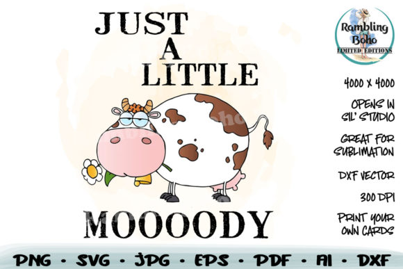 Just a Little Moody Graphics for Crafters