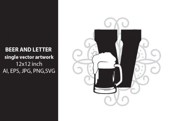 Monogram Letter V Graphics for Brand Identity