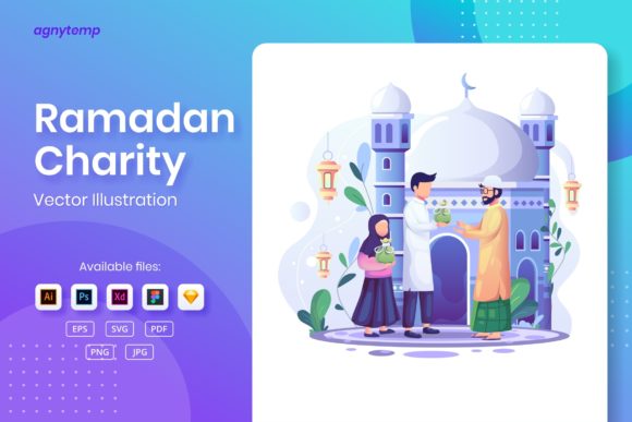 Ramadan Zakat Graphics for Crafters