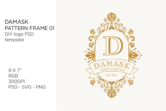 Royal Baroque Ornamental Emblem