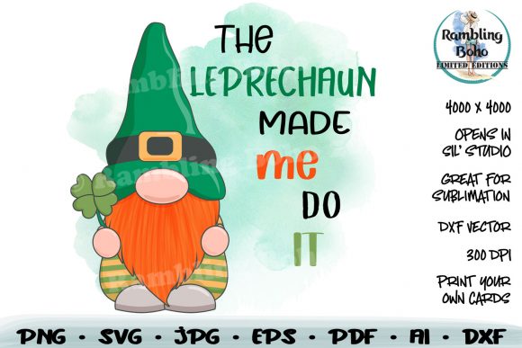 The Leprechaun Made Me Do It