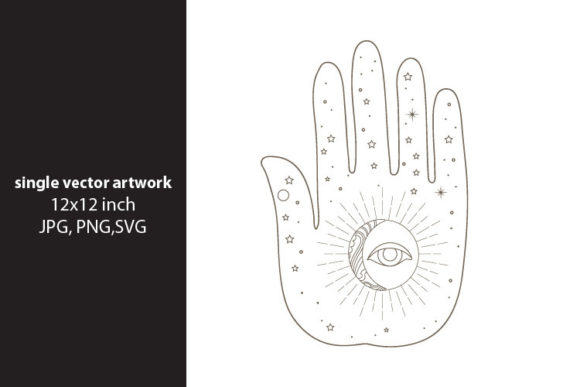 Universe, Hand Drawn SVG Illustration for Branding and Marketing